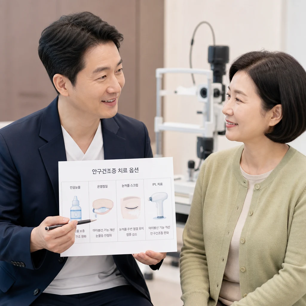 부산에서 가능한 안구건조증 치료법 비교