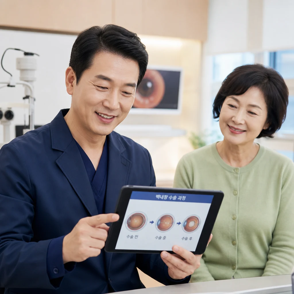 백내장 수술 전후 과정은 어떻게 진행되나요?