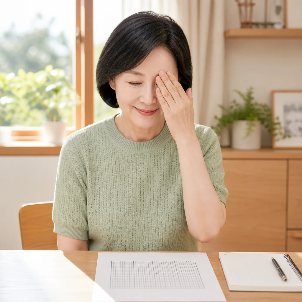 황반변성 초기 증상인가요? 동래구에서 검진 받을 곳 추천해 주세요 2