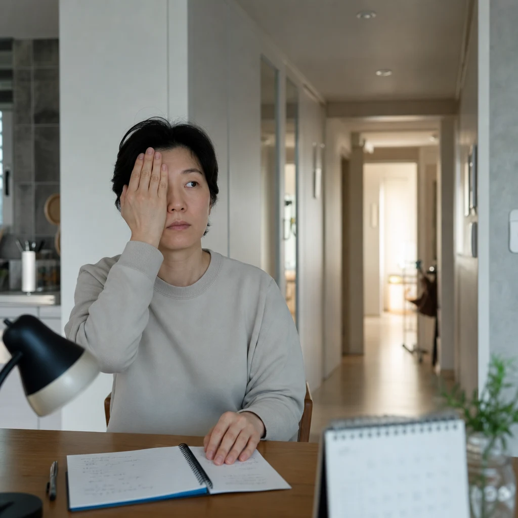녹내장 초기 증상을 자가 진단할 수 있는 방법이 있을까요?