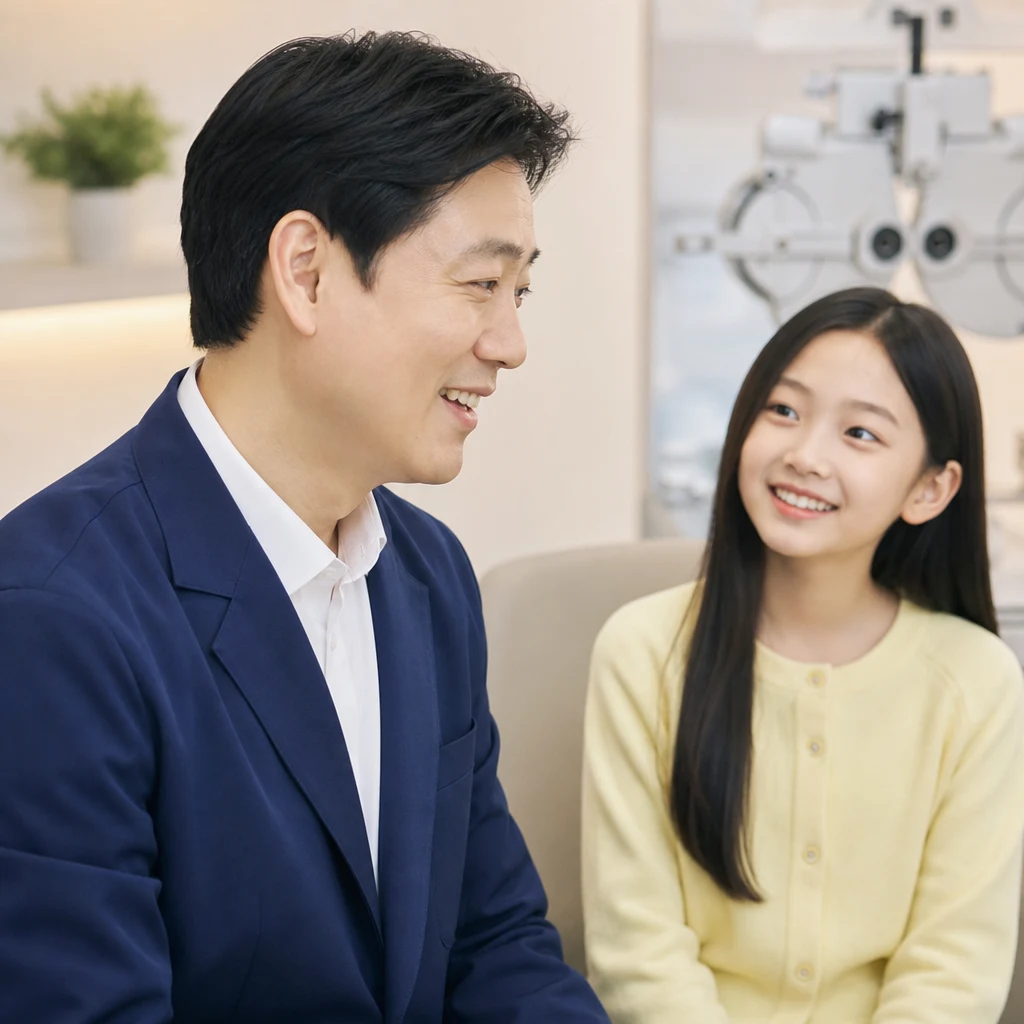 근시억제치료의 주요 부작용은 어떤 것들인가요?