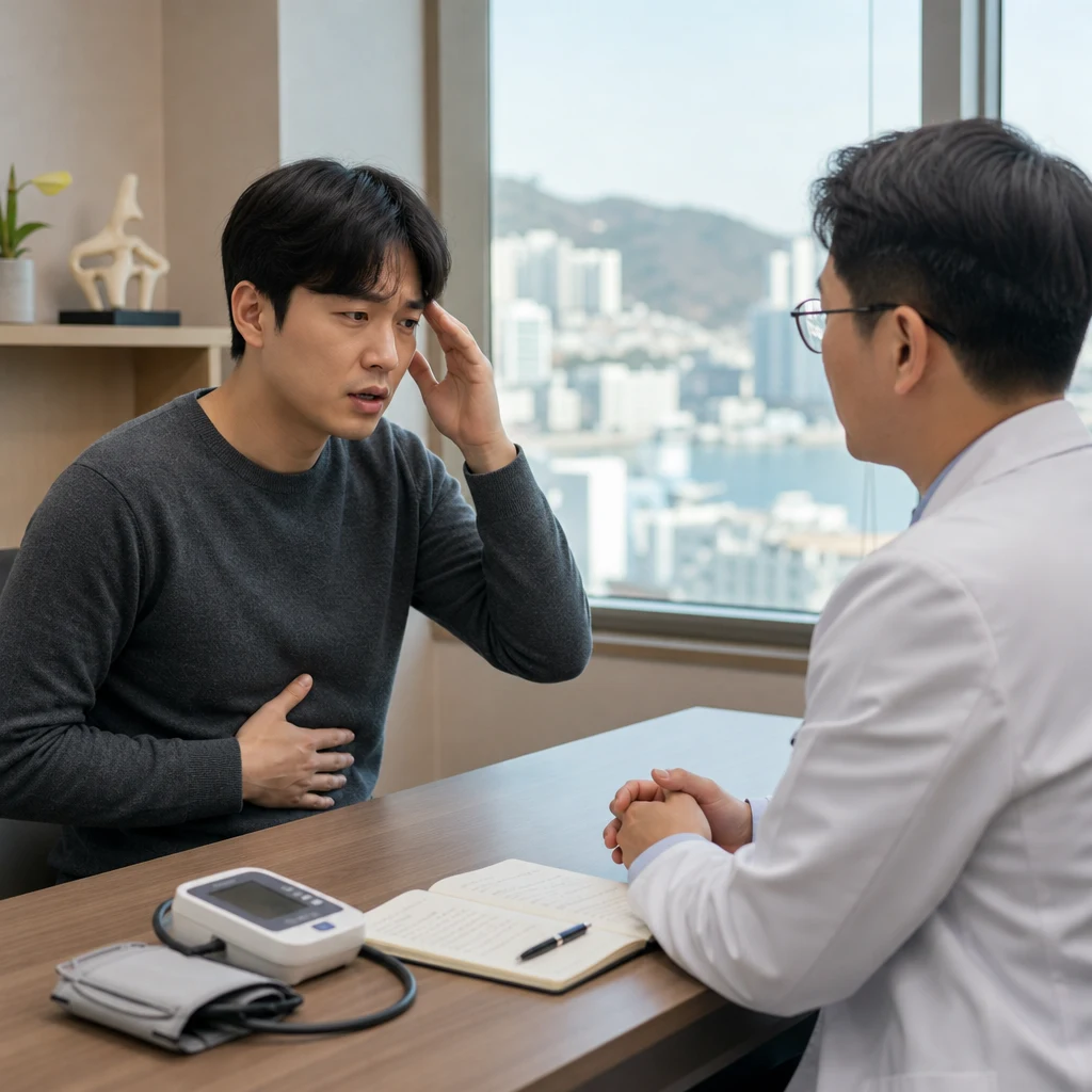 장 증상과 어지럼이 함께 오면 부산 자율신경 진료를 가야 하나요?