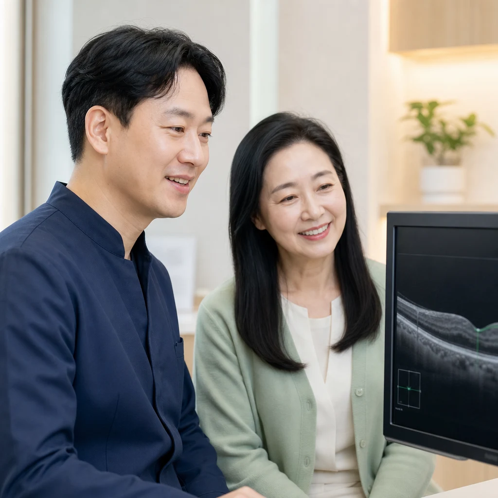 황반변성으로 진단받은 부모님, 최신 치료법이 있나요?